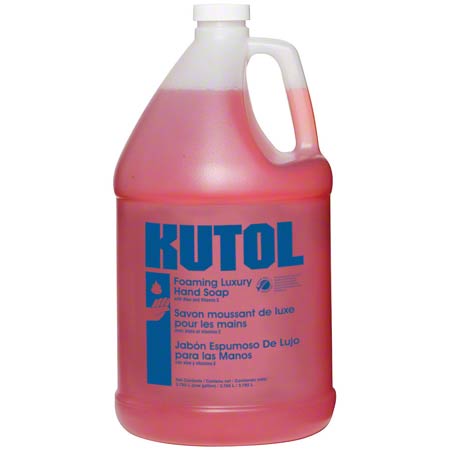 [018034-03] Foaming hand soap, skin cleanser, Fragrance: tropical, Color: rose, Green Seal Certified, 4x1 gallon/case