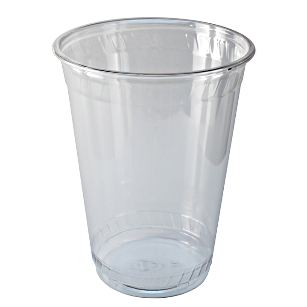 12 oz Cold Cup, Color: Clear, Material: PET, 100% Recyclable, 1000/cs *NO LID IS AVAILABLE FOR THIS ITEM