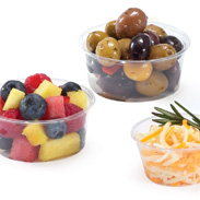 [001030-03] 4 oz Portion Cup, Material: PLA, Color: Clear, Compostable, 2000/cs