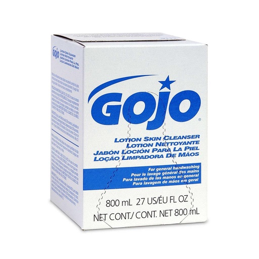 [018070-03] Gojo Lotion Skin Cleanser 800 ml refills, Color: Pink, 12/cs (CLEARANCE, NOT RETURNABLE)