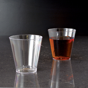 [002031-03] 2 oz Shot Glass, Material: plastic, Color: clear, 2500/cs