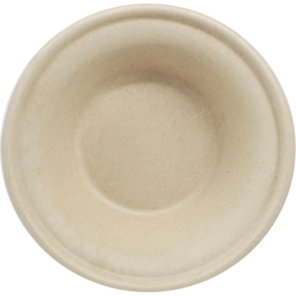 Hot Soup Bowl, Capacity: 12 oz., Round, Material: Sugarcane Fiber, Compostable, 1000 Bowls/Cs