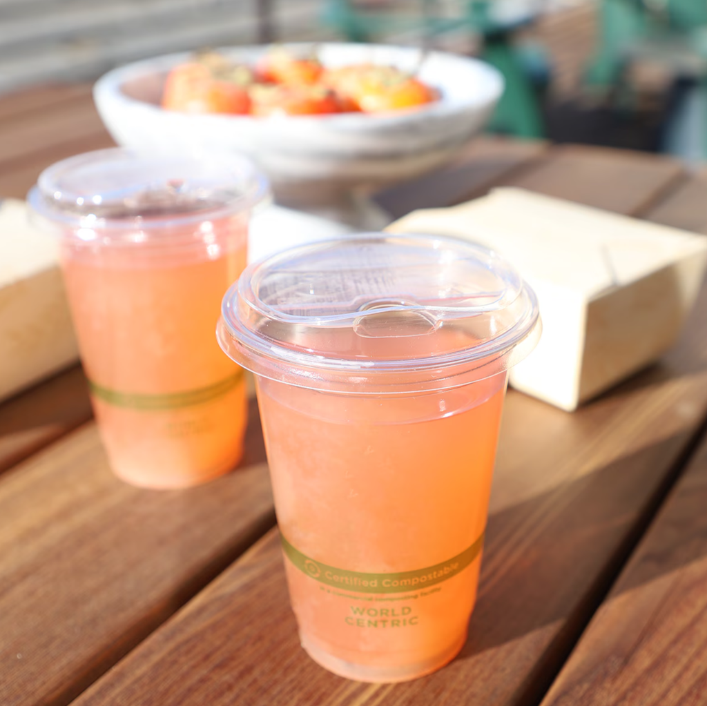 Sip Lid - 9Q-24 oz Clear Cups, Clear, 1000/cs