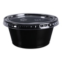 3.25 oz portion cup, Color: black, Material: polypropylene, 2500/cs