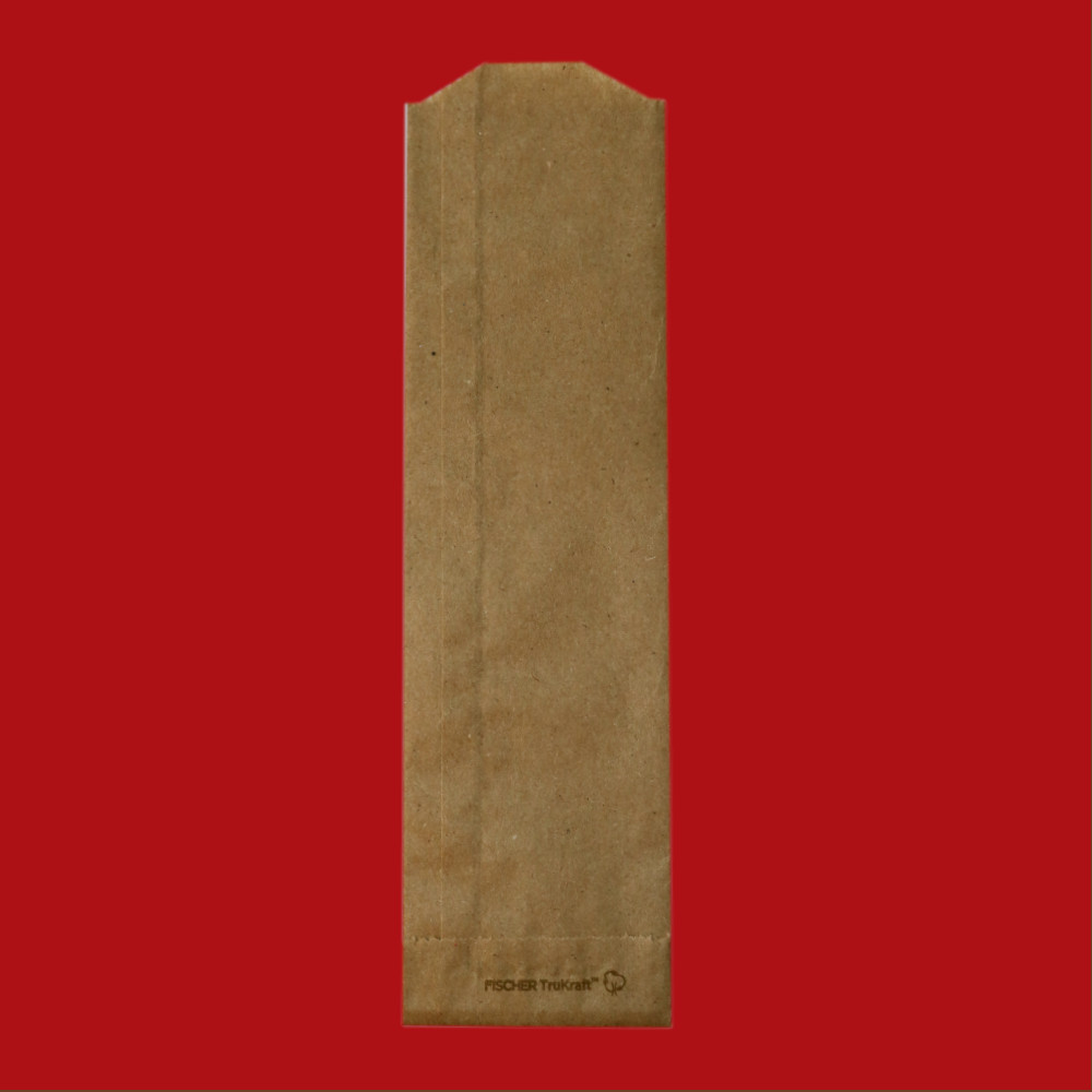 Silverware Bag, Material: Kraft Paper, Color: Natural, Compostable, 2000/cs