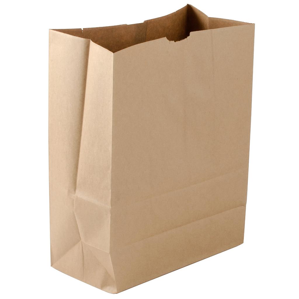 *SPECIAL ORDER ITEM* Paper Grocery Bag without Handles, Size: 1/6 BBL; 12"x7"x17", Color: Natural / Kraft, Basis Paper Weight: 76#, 100% Recyclable, 100% Compostable, 400/cs *NOT RETURNABLE* *LEAD TIME: 2 TO 4 WEEKS*