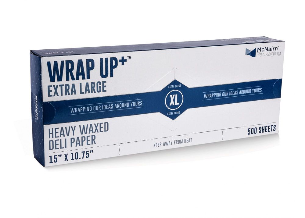 [012043-31] Dry Wax Interfolded Deli Sheets, Heavy-Weight, Size: 15" X 10.75", Color: White, Compostable, 6000/cs