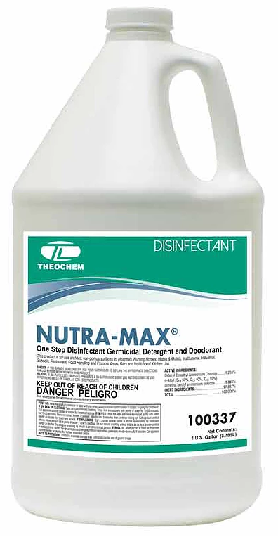 One-Step Restroom Cleaner, Disinfectant, Fungicide and Virucide, Auburn PRO Line NUTRA-MAX, Concentrated, 4x1 gallon/cs
