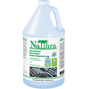 Concentrated Non-Solvent Degreaser, No Scent, Green Seal Certified, 1 Gallon Bottle ; 4 bottles/cs