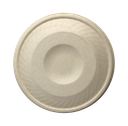Fiber Lid for 8 oz NoTree Hot Food Container / Soup Container, Color: Kraft, Certified Compostable, 1000/cs