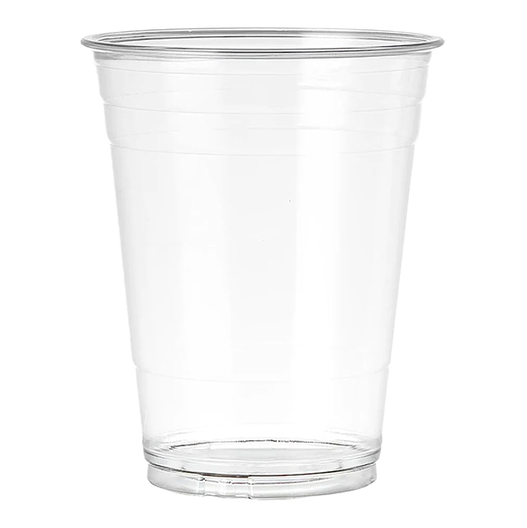 16 oz DRINK ECO 50% Recycled Cold Cup, Color: Clear, Material: 50% Recycled PET, 100% Recyclable, 1000/cs