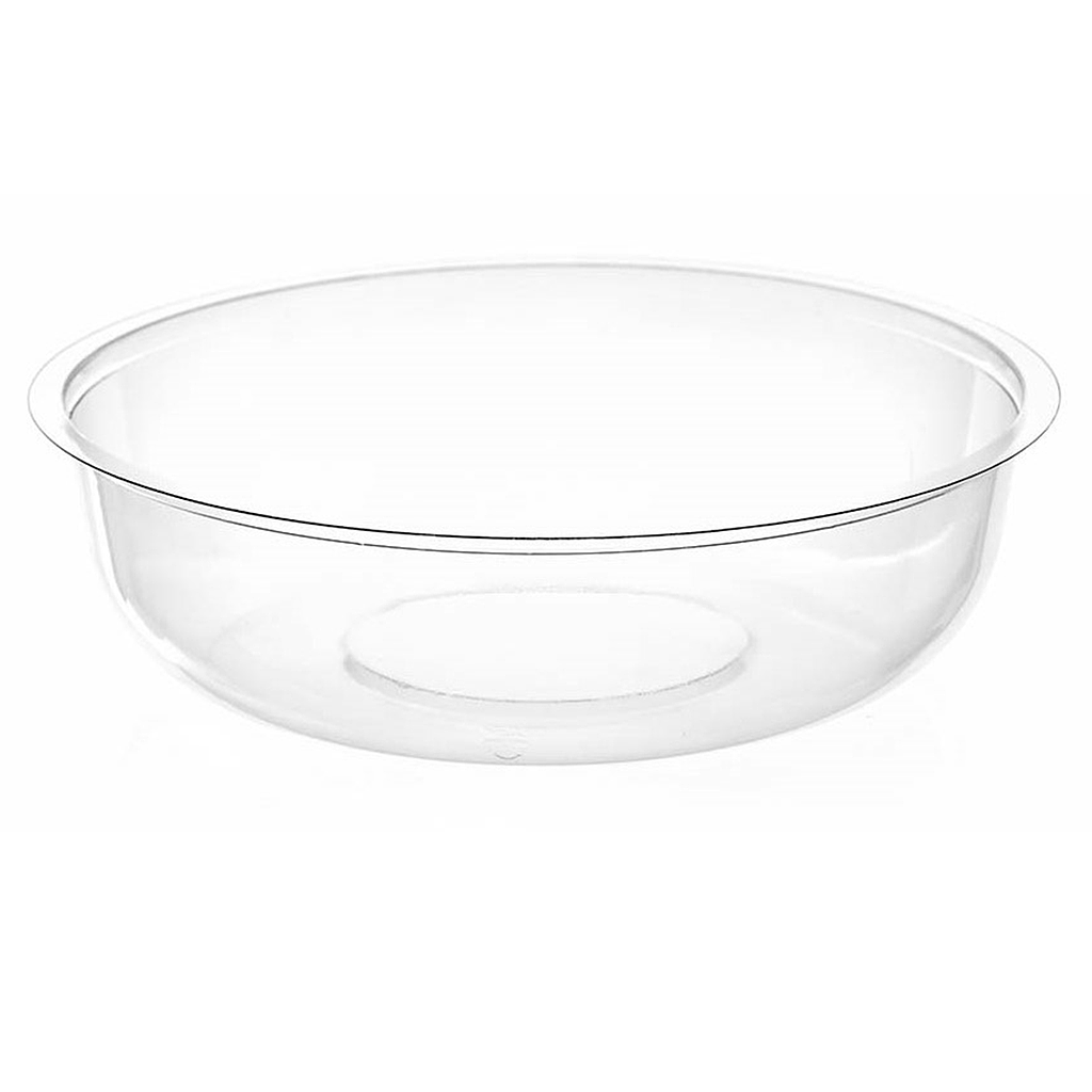 DRINK ECO Inlay cup insert, Insert capacity: 4 oz, Fits 9 oz, 12 oz, 16 oz & 20 oz cold cups, Color: clear, Perfect for storing & displaying yogurt & granola or vegetables & hummus, Material: 100% Post Consumer Recycled PET, Recyclable, 1000/cs