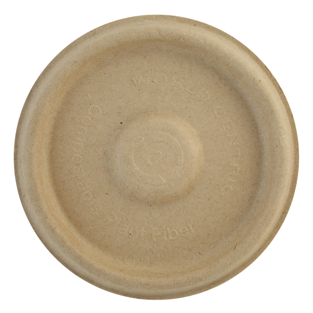 *SPECIAL ORDER ITEM* Flat lid for 4 oz portion cup, Unbleached plant fiber, Natural, 1000/cs *ESTIMATED DELIVERY 8-10 WEEKS* (NOT RETURNABLE)