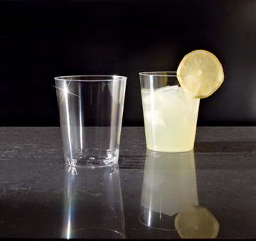 10 oz Clear Plastic Tumbler, 25 / 20, 500/cs