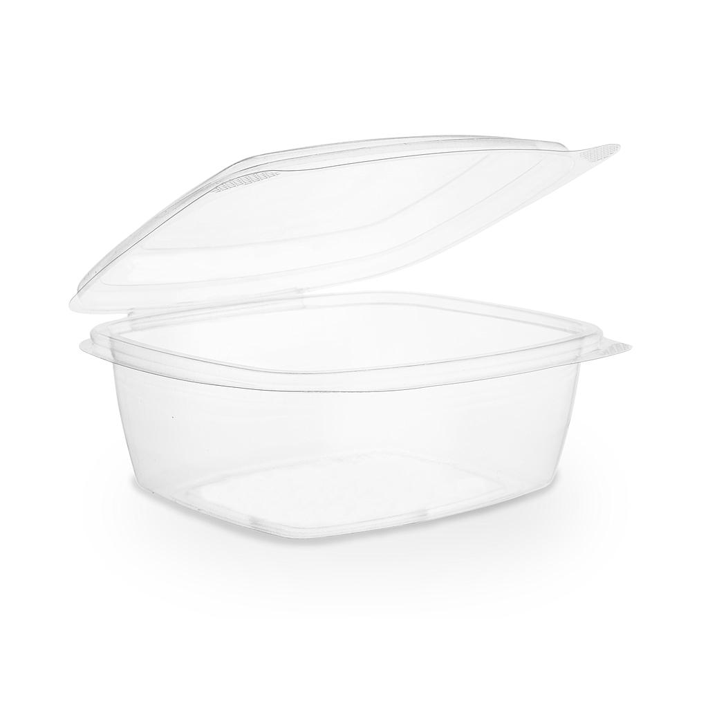 *SPECIAL ORDER ITEM* 24 oz PLA Hinged Lid Deli Container, Clear, Compostable, 200/cs, Special Order Item, Non-refundable, 3 to 4 week lead time