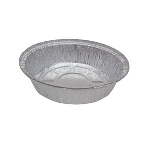 Round Foil Pan, Size: 7", Color: Silver, 500/cs