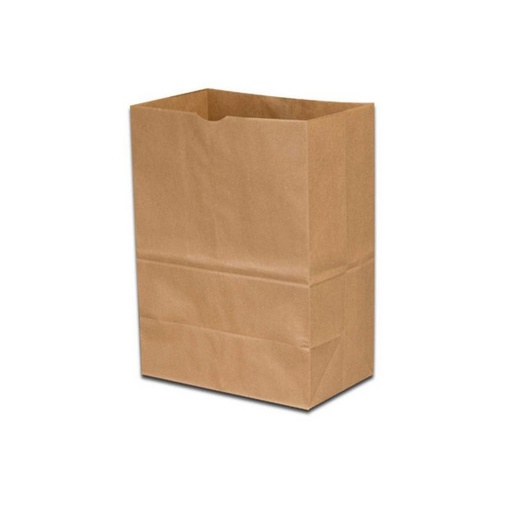 [008020-03] *SPECIAL ORDER ITEM* Paper Grocery Bag without Handles, Size: 1/6 BBL; 12"x7"x17", Color: Natural / Kraft, Basis Paper Weight: 57#, 100% Recyclable, 500/cs *LEAD TIME: 6 TO 8 WEEKS*