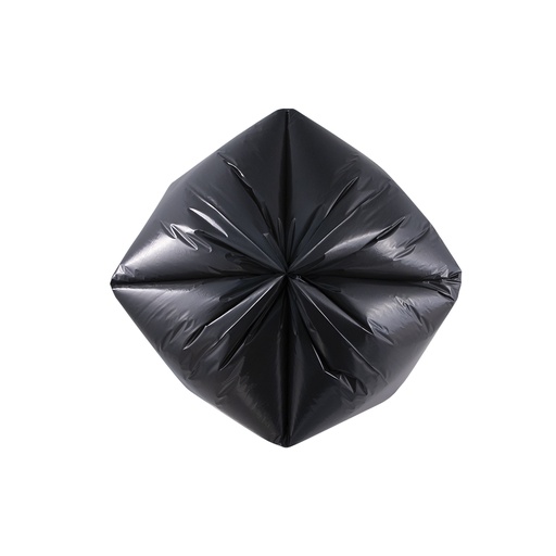 [017037-03 ] Can Liner, Size: 38"X58", 1.5 Mil EQ, Low Density, Capacity: 60 Gallons, Color: Black, Interleaved Rolls, 100/cs
