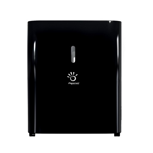 [019016-03] Sofidel HyTech Hardwound Dispenser Electronic, Black, 9"x12.3"x14.5", 1/cs