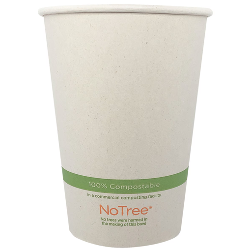 [004270-01] *SPECIAL ORDER ITEM* 32 oz Hot Food Container / Soup Container, Material: PLA Coated Paper, Color: White w/Green Print, Compostable, 500/cs *ESTIMATED DELIVERY 6 TO 8 WEEKS* *NOT RETURNABLE*