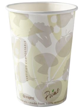 [004270-08] *SPECIAL ORDER ITEM* 32 oz Hot Food Container / Soup Container, Material: PLA Coated Paper, Color: White w/Green Print, Compostable, 500/cs *ESTIMATED DELIVERY 6 TO 8 WEEKS* *NOT RETURNABLE*