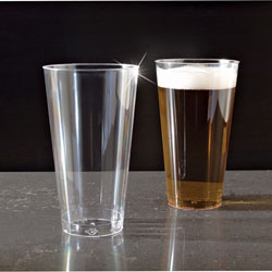 [002046-03] 16 oz Clear Plastic Tumbler, 1000 Per Case