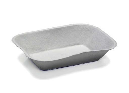 [004014-03] *SPECIAL ORDER ITEM* Food Tray / Savaday, Size: 9.12"x6.88"x1.75"; #300, Capacity: 32 oz, Material: Paper Pulp, Color: Cream, Compostable, 460/cs *ESTIMATED DELIVERY 2 TO 3 WEEKS* (NOT RETURNABLE)