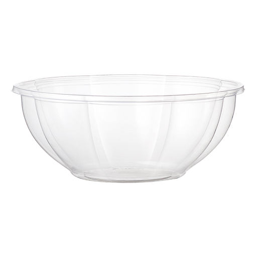 [004130-01] 24 oz Round Salad Bowl, Material: PLA, Color: Clear, Compostable, 600/cs (NOT RETURNABLE)